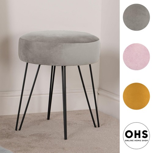 Dressing table stool velvet - table,