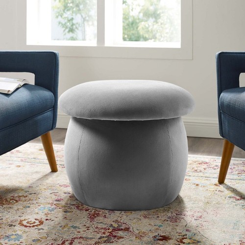 Velvet dressing table stool - velvet,
