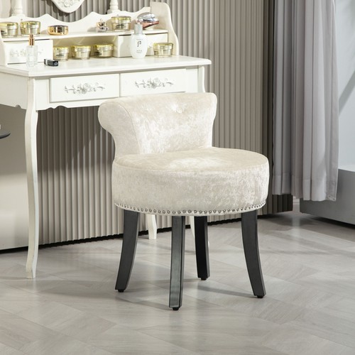 Homcom dressing table - homcom, stool