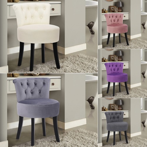 Fabric dressing table chair - fabric,