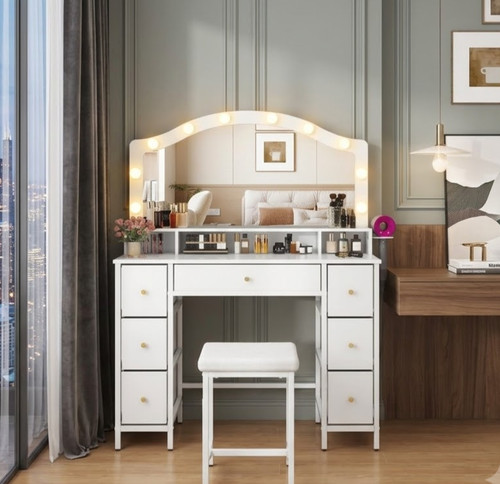 Dressing table stool - dressing,