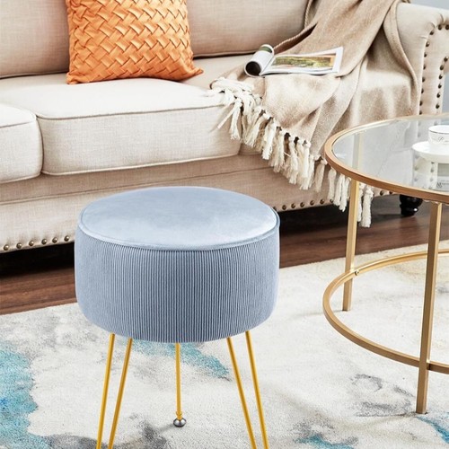 Round dressing table stool - round,