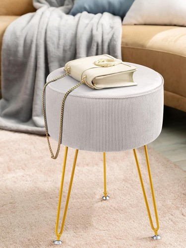 Dressing table stool round - dressing,