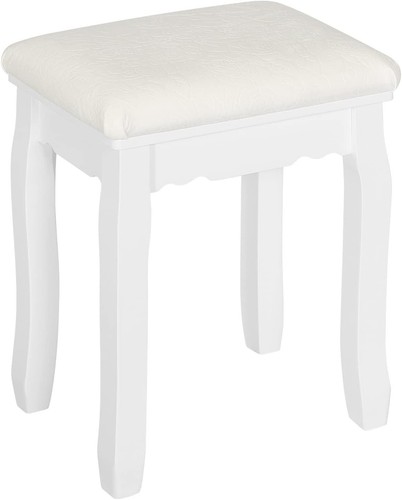 Dressing table stool white - dressing,