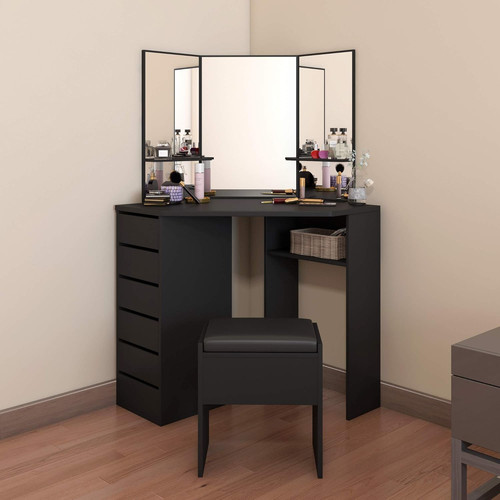 Dressing table corner - table,